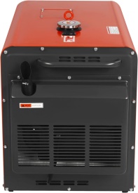 Generator profesional DIESEL 230V/400V KraftDele KD3241 – 6,5/7 kW, Cabanizat Silențios, ATS Inclus, Pornire Electrică - Img 11