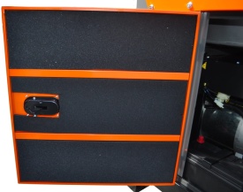 Generator profesional trifazic DIESEL KraftDele KD154 – 17/18 kW, 230V/400V, V-Twin 2 cilindri, AVR, Pornire electrică, 100% Cupru - Img 9