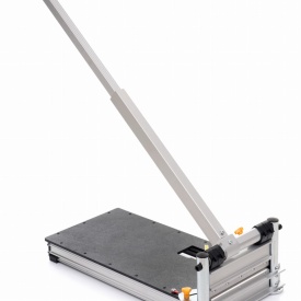 Ghilotină manuală pentru panouri laminate KraftDele KD636, tăiere până la 230 mm și 16 mm, cu tăiere la 45° - Img 1