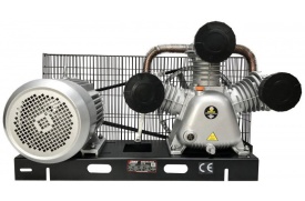Grup pompa compresor 900 l/min 8 bari motor 10kW W3090 V81148 Verke