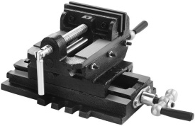 Imadău tip cruce dublu ax 100 mm KraftDele KD3515 pentru găurire, frezare și poziționare precisă în atelier - Img 8