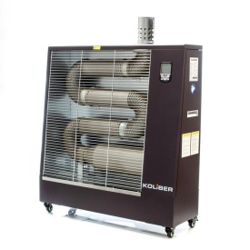 Încălzitor motorină infraroșu 13 kW KOLIBER M80965 – aerotermă diesel cu panou LCD, rezervor 32L