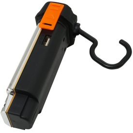Lampă de lucru LED COB MaxRom V87511 cu acumulator Li-Ion, bază magnetică rotativă și funcție power bank USB - Img 6