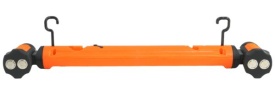 Lampă LED de atelier MaxRom V87525, 10W COB, 1000 lm, acumulator Li-Ion 2600 mAh, corp rotativ 360° cu magneți și cârlige - Img 9