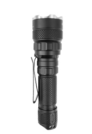 Lanternă LED din aluminiu MaxRom 1500 lm cu lumină albă, roșie și verde, acumulator 2000 mAh, rază de iluminare până la 480 m - Img 3