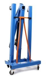 Macara de atelier hidraulică Mar-Pol M80405C, capacitate maximă 2T, braț reglabil în 4 trepte, pliabilă - Img 6