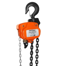 Macara manuală cu lanț KraftDele KD3502, 3T, înălțime de ridicare 6 m, pentru ateliere, hale și șantiere - Img 3