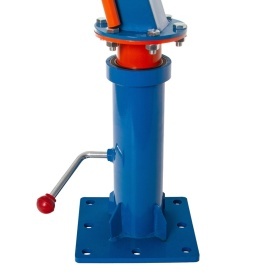 Macara pivotantă hidraulică Mar-Pol M80406, 1T, braț extensibil cu 4 poziții și rotire 360° pentru atelier sau vehicul - Img 6