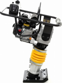 Mai compactor profesional KraftDele KD11910 – motor Loncin 200F 6.5CP, 14kN, 640 bătăi/min, talpă 33×29cm, adâncime 45cm, 82kg - Img 2