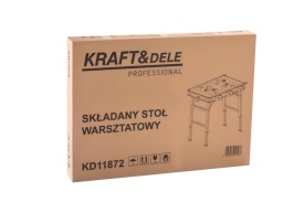Masă de lucru multifuncțională pliabilă 454 kg KraftDele KD11872 – banc de lucru reglabil - Img 2