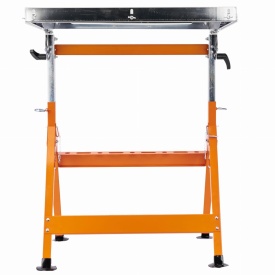 Masă de sudură pliabilă KraftDele KD1179, blat galvanizat, reglaj înălțime și unghi, 760 x 601 mm - Img 2