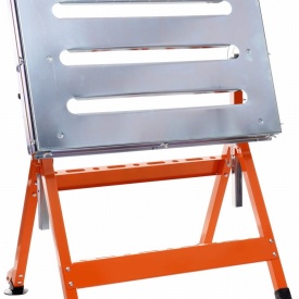 Masă de sudură pliabilă KraftDele KD1179, blat galvanizat, reglaj înălțime și unghi, 760 x 601 mm - Img 12