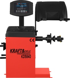 Mașină automată de echilibrat roți KraftDele KD5840 – laser, 230V, jante 10–24” - Img 3
