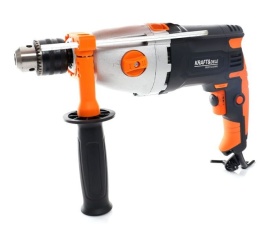 Mașină de găurit cu percuție electrică KraftDele KD1688, 1700W, mandrină metalică, revers și mâner auxiliar