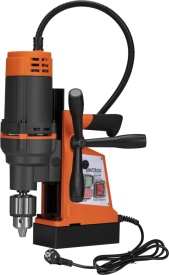 Mașină de găurit magnetică KraftDele KD2141, 2200W, 220V, forță magnetică 17000 N, mandrină 3-16 mm