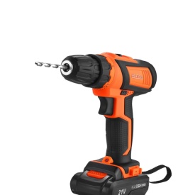 Mașină de găurit și înșurubat cu acumulator 21V KraftDele KD3356, 2 baterii 2Ah, accesorii și valiză - Img 3