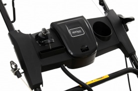 Mașină de tuns gazon pe benzină KraftDele KD5083, 6,6 kW, lățime tăiere 530 mm, coș 60 L, pornire manuală și electrică - Img 2