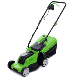 Mașină de tuns iarba electrică KraftDele KD5426, 2200W, coș colector 30L, lățime tăiere 320 mm