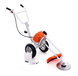 Mașină de tuns iarba pe roți pe benzină KraftDele KD5043, 3800W, 5.2 CP, pornire manuală
