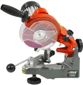Mașină electrică de ascuțit lanțuri drujbă 230 W, disc 145 mm, menghina rotativă cu unghi reglabil, MaxRom V90083 - Img 2