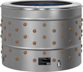 Mașină electrică de jumulit păsări KraftDele KD4351, 1300W, cuvă 650 mm, 158 degete din cauciuc - Img 6