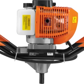 Motoburghiu de pământ pe benzină KraftDele KD5217, 52 cm³, 4,9 kW, 2 timpi, pentru găuri în sol, stâlpi, garduri și fundații - Img 3