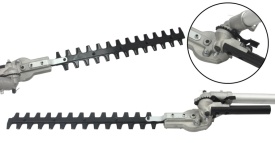 Motocoasă multifuncțională pe benzină 4 în 1 Mar-Pol Demon 62 cc, 2,2 kW, cu trimmer, disc, fierăstrău de crengi și foarfecă gard viu - Img 12
