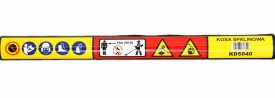 Motocoasă pe benzină KraftDele KD5040, 43 cmc, lățime de tăiere 43 cm, pentru iarbă deasă, buruieni și vegetație dificilă - Img 8
