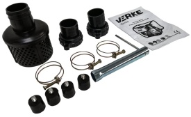 Motopompă de apă VERKE 3 inch, 48000 l/h, motor 4 timpi 6,5 CP, înălțime de pompare 30 m - Img 9