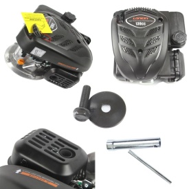 Motor termic Loncin LC1P65FE 139 cmc, ax vertical 22,2 mm x 80 mm, pentru mașini de tuns iarba și motocultoare