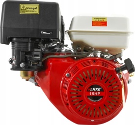 Motor termic pe benzină VERKE 15 CP, arbore 25,4 mm, 4 timpi, 423 cmc, pentru compactoare, generatoare și utilaje - Img 2
