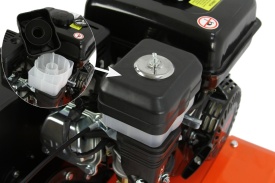 Motosapă profesională DEMON 4T 196cc M83253 – putere 7 CP, lățime reglabilă 30-85cm, adâncime 33cm, mers înainte/înapoi - Img 7