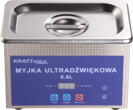 Myjka cu ultrasunete KraftDele KD504, 0,8L, cu afișaj LCD, pentru bijuterii, ochelari, ceasuri și obiecte delicate - Img 11