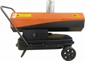 Nagrzewnică cu motorină 40 kW KraftDele KD5962, încălzire directă pentru hală, atelier, depozit și șantier - Img 2
