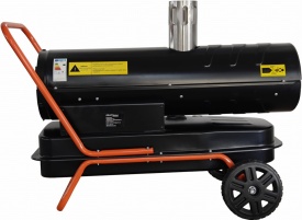 Nagrzewnică pe motorină KraftDele KD11715, 30 kW, cu termostat și evacuare gaze pentru încălzirea spațiilor închise - Img 3