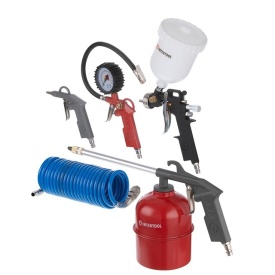 Pachet Compresor de aer industrial 100 L + Set aer , 330L/MIN 220 DK.K420/100M – Kraft&Dele