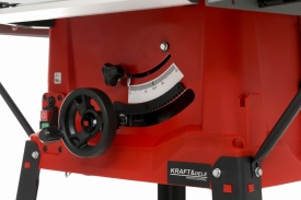 Pilăstrău circular de masă KraftDele KD3151, 2800W, disc 250 mm, tăiere 0-45°, blat extensibil pentru lemn - Img 5
