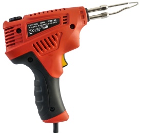 Pistol de lipit tip transformator 200 W cu reglaj de temperatură, iluminare și valiză de transport MaxRom - Img 3