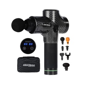 Pistol de masaj muscular KraftDele KD3080, 250W, 7 capete, 30 trepte de viteză, ecran LCD tactil, fără fir - Img 2