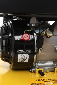 Placă compactoare bidirecțională KraftDele KD1184 – 5.5CP, 16kN, 90Hz, motor Loncin 196cc, 54x45cm, 30cm adâncime, 92kg - Img 9