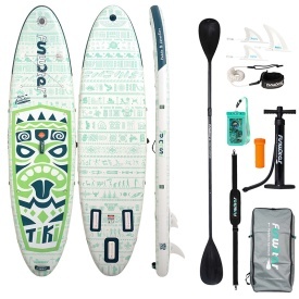 Placă de paddleboard FunWater SUP SUPFW05D Tiki 3,2m (verde)