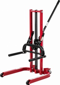 Podnoșnik auto jednokolumnowy mobil KraftDele KD5305, 900 kg, înălțime de ridicare 70-800 mm, pentru service și tinichigerie - Img 4