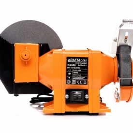 Polizor de banc umed/uscat KraftDele KD546-Z, 1800W, pentru ascuțire, șlefuire și curățare unelte metalice - Img 5