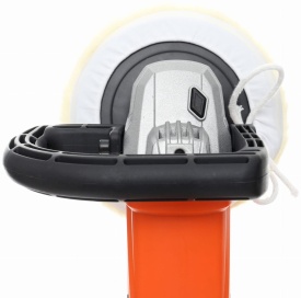 Polizor electric pentru polisare KraftDele KD1727, 2500W, reglaj turație 500-3300 rpm, disc 180 mm, filet M14 - Img 5