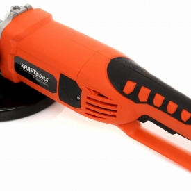 Polizor unghiular KraftDele KD1725, 2900 W, disc 230 mm, 6000 rpm, pentru tăiere și șlefuire în metal, beton și piatră - Img 3