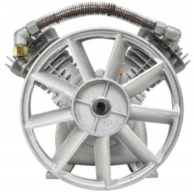 Pompa compresor de aer cu 2 pistoane de 65mm in V cu debit 390 l/min 2.5kW V2065R (imbunatatit) – Kraft&Dele