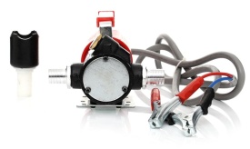 Pompa electrică 24V pentru transfer motorină și petrol lampant KraftDele KD1162, autoamorsantă, debit până la 60 l/min - Img 2