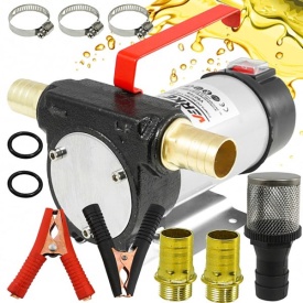 Pompa electrică de transfer ulei și motorină 24V 160W MaxRom, debit 50 l/min, pentru atelier, fermă și utilaje - Img 8