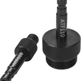 Pompa manuală de ulei KraftDele KD12500, rezervor 7,5L, cu set adaptor ATF și valiză pentru umplere transmisii automate - Img 8