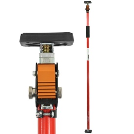 Popă telescopică de susținere 160-290 cm MaxRom, suport reglabil pentru plăci gips-carton și elemente de construcții, 70 kg - Img 2